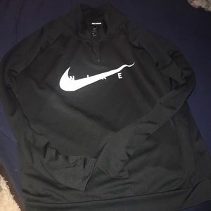 Nike black long sleeve dri fit women’s shirt